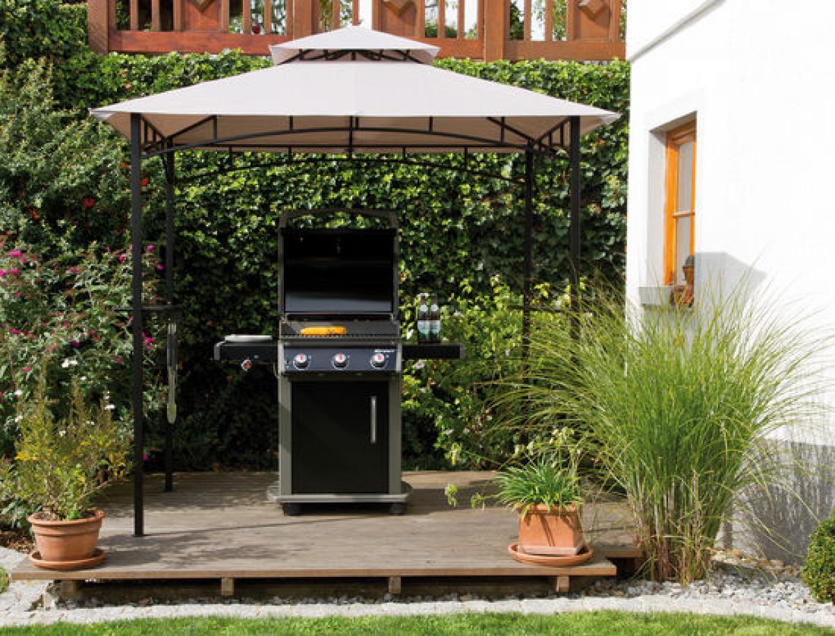 Preissturz » edler Pavillon für Grill oder Terrasse ...